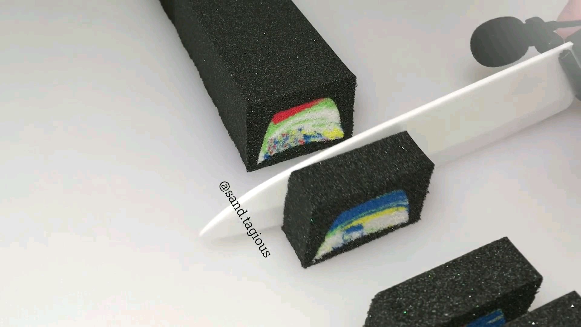 【强迫症福利】舒适警告!超级解压的太空沙视频!